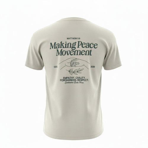 Making Peace Movement Heavyweight Tee + Peacemaking Package