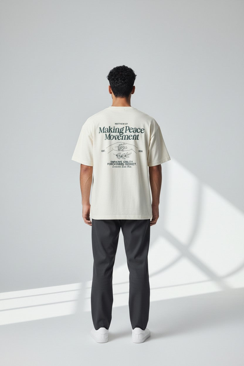 Making Peace Movement Heavyweight Tee + Peacemaking Package