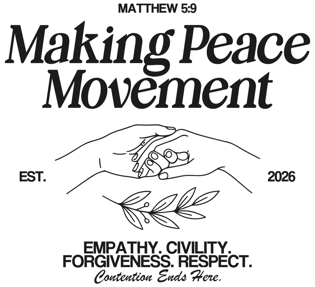 Making Peace Movement Heavyweight Tee + Peacemaking Package